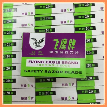 10 Box, 50 Ks Flying Eagle Značky Bezpečnosti Britva Nálepky Odstránenie Čistenie LCD Repair Tool Čepeľ pre OCA Lepidlo