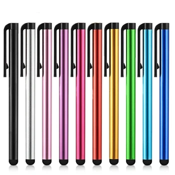 10 KS Univerzálny Stylus Pen Prenosné Citlivý Kapacitný Displej Dotykové Pero na Kreslenie Ceruzkou na iPhone Samsung Xiao Tablet PC