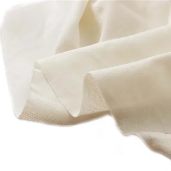 100% Bavlny, Dvojité Vrstva Retroi Krém Bielej Textílie pre Pohodlné Jarné Letné Šaty, Nohavice, Tričko Vankúš Plavidlá Deka Taška Tissu