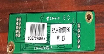 100% originálne RAP4502UPEG V1.13 LCD displej