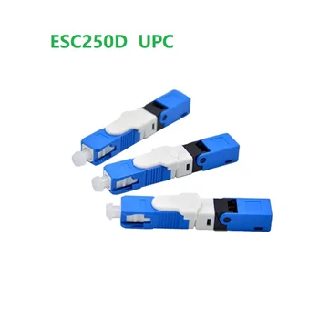 10PCS FTTH Nástroj UNIKIT ESC250D SC UPC Single-Mode Optického Rýchly Konektor FTTH SM Optické Rýchly Konektor