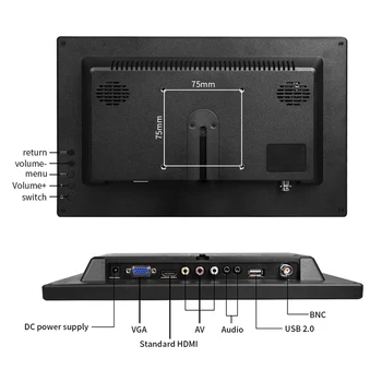 13,3 Palca HD Monitor - Ultimate Prenosný LCD TV, Display pre Nespárované Vizuálny Zážitok
