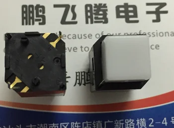 1PCS Dovezené Japonsko dotykový spínač 14.5*14.5 s svetlo svietiace tlačidlo oranžové svetlo tlačidlo napájania tlačidlo
