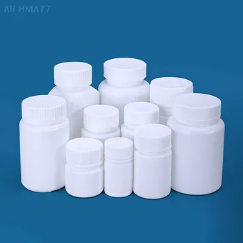 1Pcs Prázdne Plastové Fľaše pre potravinársky Kontajner Medicíny Kapsule Pilulku Naplniteľné Fľaše 20ml-200 ml