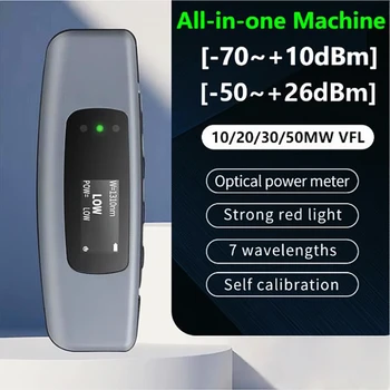 2023 Najnovšie Zdroj Svetla Pen Mini Optická Power Meter s Vizuálne Poruchy Hľadáčik Optický Kábel Tester OPM LED VFL