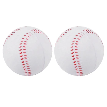2X Šport Baseball Znížiť Vplyv Baseball 10 inch Dospelých, Mládež Mäkký Loptu Pre Hry, Súťaže Pitching Lov Školenia