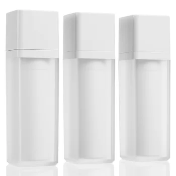 3 Ks Lotion Vákuovej Fľaše Opakovane Plastové Prenosné Cestovné Prázdneho Kontajnera Šampón Fľaše Dodávok, toaletné Potreby