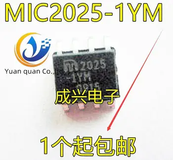 30pcs originálne nové MIC2025-1YM SOP8-pin integrovaný obvod spínač čip MIC2025-1YM