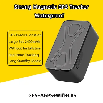 4G nepremokavé silné magnetické sledovanie GPS lokátor Beidou WIFI základňovej stanice auto parcely kontajner GPS anti-loss zariadenia