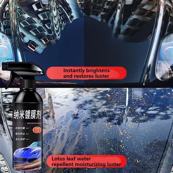 500 ml Auto Nano Povlak Sprej 500 ml Rýchle Keramickou Vrstvou Vody-Aktivovaný Vzorec Sprej & Opláchnite Keramické Kvapaliny Laku Starostlivosti Vosk