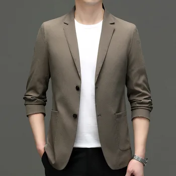 5006-2023 pánske oblek farby jari nové obchodné profesionálne pánske sako bežné kórejská verzia oblek
