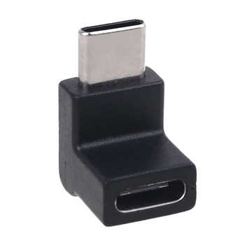 90 Stupňov USB 3.1 Typ C Mužov a Žien Converter Adaptér pre Smart Telefón pre S9 Poznámka 9
