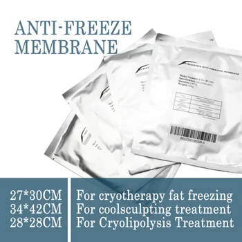 Anti Zmraziť Membrány Cryo Pad Anti-Freeze Na tvarovanie Tela Liečba Freezeing Veľkosť 27*30 34*42Cm