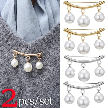 Bezpečnosť Pearl Brošne Pin pre Ženy Šaty, Kabát Kolíky Pevného Sveter Cardigan Pearl Klip Brošňa Šperky pre Ženy, Dievča, Dekorácie