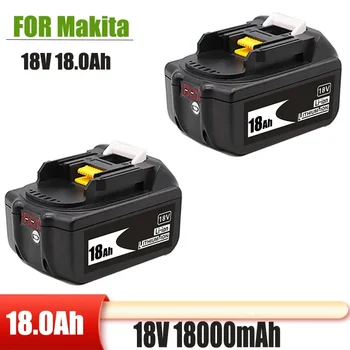 BL1850 18V 5.0 Ah Náhradná Batéria pre Makita náradie 5000mah BL1840 BL1860 Batérii s LED Displej, 18 v 5A