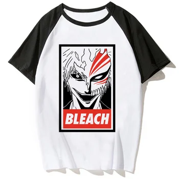 Bleach top ženy Japonský návrhár tričko dievča, anime, Japonskej y2k oblečenie