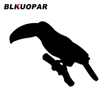 BLKUOPAR Papagáj na Pobočke Vtákov Auto Samolepky Tvorivé Vinyl Odtlačkový opaľovací Krém Osobnosti, klimatizácia, ATV Auto Styling
