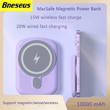 Bneseus-Ultra-tenké Mobilné Nabíjačky, Externú Batériu, 10000mAh Veľkú Kapacitu, Silu Banka pre iPhone, 12, 13, 14 Pro Max