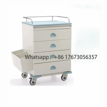 CE ISO Nemocnici Pacient Lekárske ABS Núdzové Vozík, Stroj Zariadenia Zdravotnícke Vozíky