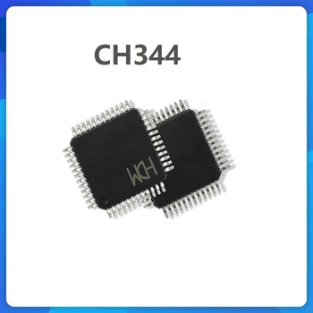 CH344 USB quad sériové porty, podporuje až do 6Mbps prenosová rýchlosť, RS485 ovládanie smeru, CH344Q 10pcs/veľa