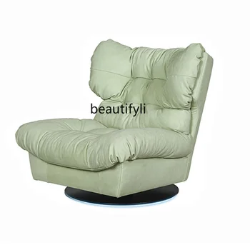 Cloud Single Pohovka taliansky Lenivý dole Šmirgeľ Textílie Voľný Gauč Otáčania stoličky, spálne, podlahy, stoličky, nábytok