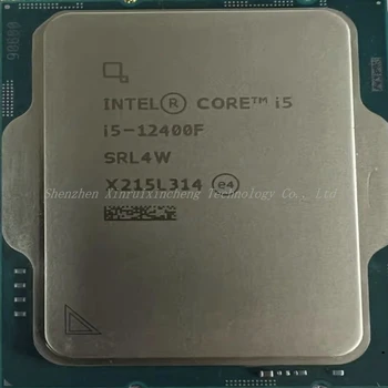 Core i5-12400F i5 12400F 2.5 GHz, 6-Core 12-Niť CPU Procesor 10NM L3=18 M 65W LGA 1700