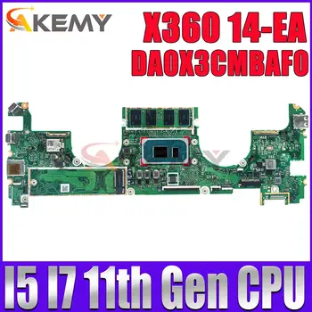 DA0X3CMBAF0 Pre HP SPECTRE X360 14-EA Notebook Doska S I5, I7 11. Gen CPU, RAM 8GB/16GB M26865-601 100% test OK
