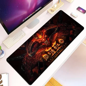 Diablo II vstal z mŕtvych Mousepad HD Tlač Počítačových Hráčov Zamykanie Okraji protišmyková Podložka pod Myš XXL90x40cm Klávesnice PC Stôl Pad