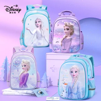 Dievčatá Disney Kreslené Batoh mrazené školy taška Dievčatá Princezná Batoh Primárne Aktovka