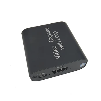 Digitálne Video Capture Karty 1080P 4K HDMI-kompatibilný s USB 2.0 digitalizačné Zariadenie pre Záznam Hry Live Streaming TV Vysielanie