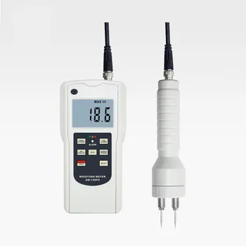 Digitálny AM-128PS Multifunkčné Vlhkosti Meter Dva režimy merania: Typ Hľadania & Pin Typ