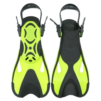 Dospelej veľkosti 2 37-45 nastaviteľné otvorené krátke plutvy na plávanie školenia topánky s otvorenou podpätky