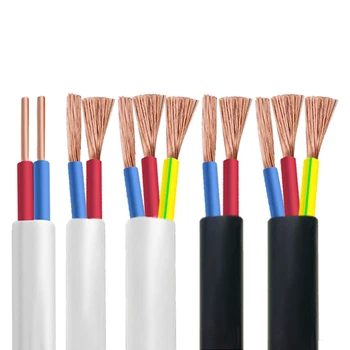 Drôtu 2.5 námestie GB, 1.5 4 6 prezervatívy riadok 2-core čistej medi kábel domácnosti kábel medené jadro napájací kábel.