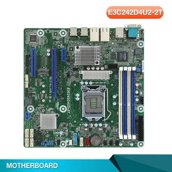 E3C242D4U2-2T Pre ASRock Server Doske C242 LGA1151 DDR4 Podporu XeonE2100/E2200