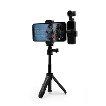 gimbal Mobilný Telefón Držiak klip Multifunkčné Statív Selfie Stick držiteľ Adaptér pre dji Vrecku 2 / omso Vrecko 1 kamera