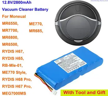 GreenBattery2800mAh Batérie pre Moneual ME770,MEG7000MS, MR6500, MR6550,MR6800,MR7700,RYDIS H65,H67,H68 Pro