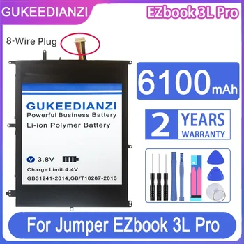 GUKEEDIANZI Náhradné Batérie 6100mAh Pre Jumper EZbook 3 Plus MB11/3L Pro (MB12) HW-3487265 TH140A