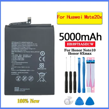 HB3973A5ECW Batériu Pre Huawei Honor Note10 8X Max Mate20x Mate 20x Mobilný Telefón 5000mAh Vysoko Kvalitné Náhradné Batérie