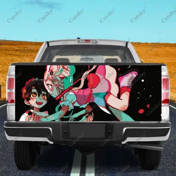 Jibaku Shounen Hanako-kun Anime Auto Chvost batožinového priestoru Chrániť Vinly Zábal Nálepky Odtlačkový Auta, Kapota Dekor Nálepka pre SUV Off-road Pickup