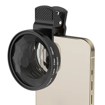 KnightX Fotoaparát kaleidoskopu objektív telefón Uhol Priblíženia Rybie Oko CPL Filter Kaleidoskopu Prism filter Pre Smartphone