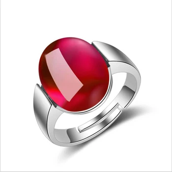 KOFSAC Nové Módne Rýdzeho Striebra 925 Prstene Pre Ženy Jednoduchého Luxusu Crystal Kamenný Kruh Prst Šperky Deň matiek Najlepšie Darčeky