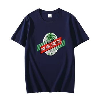 Kuba Cristal Pivo Cerzeva Unisex bavlna grafické t košele Nadrozmerné t shirt pre mužov Letné krátke sleeve t-košele pánske oblečenie