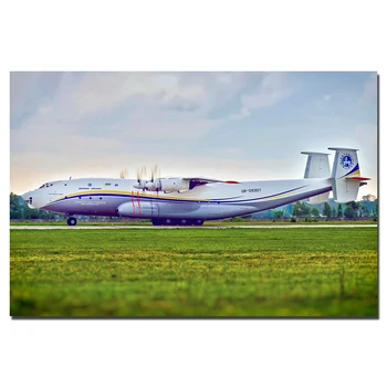 Lietadlo Antonov Plagát Plátno Tkaniny Tkaniny Tlače Maľovanie pre Domova Wall Art Obrázok