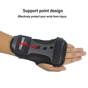 Lyžovanie Armfuls Zápästie Podporu Ochrana Rúk Lyžiarske Zápästie Podporu Lyžovanie Palm Ochrany Ruke Valček, Snowboarding Stráže