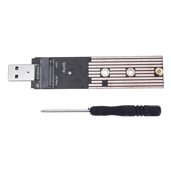 M. 2 NVME SSD na USB 3.1 Adaptéra PCI-E na USB 3.0 Vnútorný Prevodník Karty JMS583 Čip 10Gbps USB3.1 Gen 2 pre PCI-E/M. 2 SSD