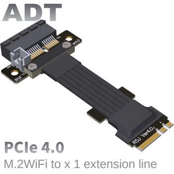 M. 2 WiFi A. E kľúč, Rozhranie konverzie predlžovací kábel Podporuje pcie4.0x1 ADT