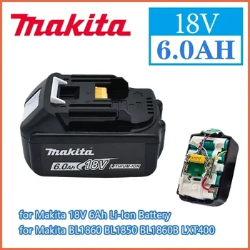 Makita 18V pre makita bl1850B li-ion batéria 18v 6.0 Ah BL1840B BL1860 BL1890 BL1815 BL1830 BL1835 Akumulátorové Vŕtačky batérie LXT400