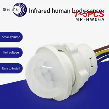 Mini LED Senzor Nočné Svetlo 110/220v, Vnútorné A Vonkajšie Infračervený svetelný Senzor Detekcie Automatické zapnutie Svetla