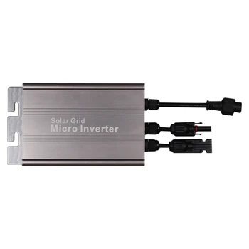 MPPT Fotovoltaických siete Kravatu Invertor Mini Solárny Invertor 600W DC 18-50 Na AC 110/220V Mini Na Grid Invertor Pre Domáce Solárne MPPT