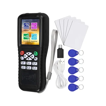 Multi Frekvencie (RFID kariet Smart Card, Programátor, RFID Reader Spisovateľ Rozmnožovacie, NFC Čítačkou, Šifrované Karty Dekodér